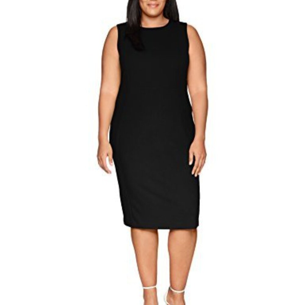 CALVIN KLEIN Plus Size Sheath Dress, size 14W